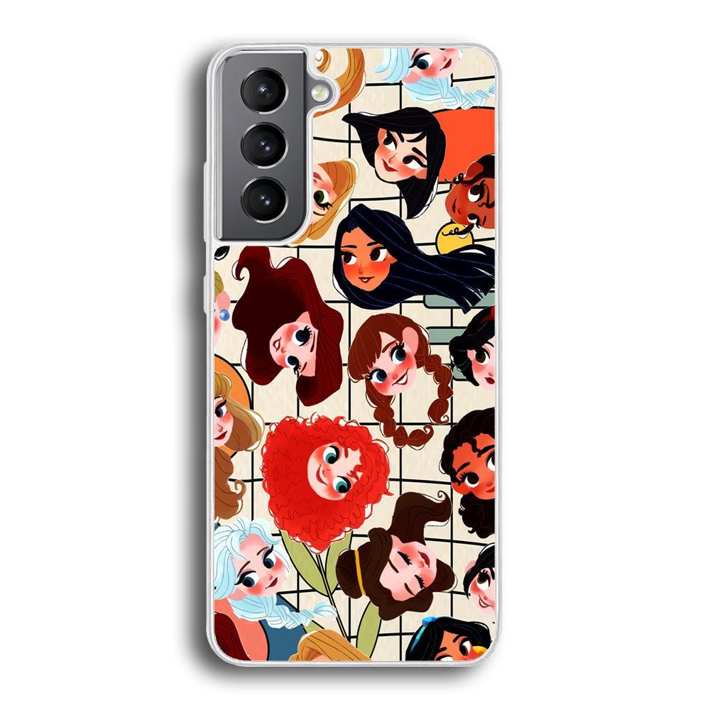 Princess of Disney Sweet Smile Samsung Galaxy S21 Case-Oxvistore