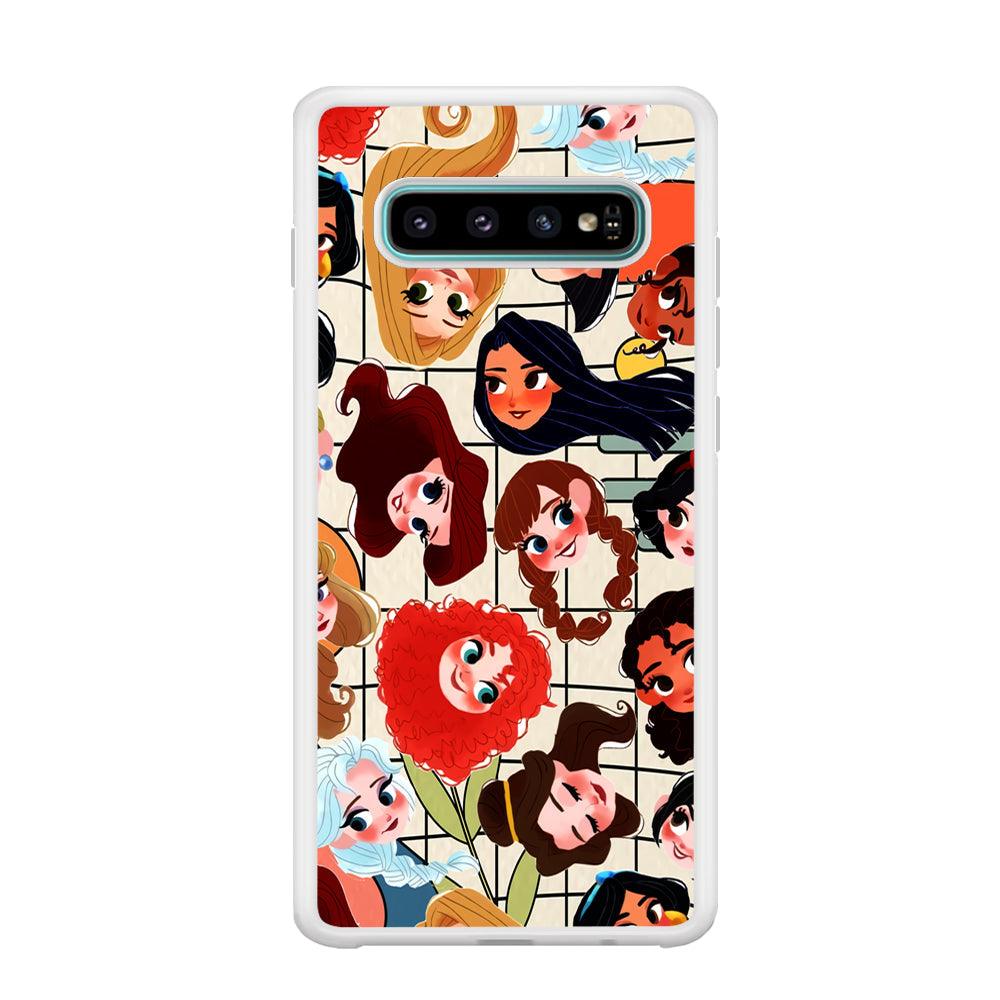 Princess of Disney Sweet Smile Samsung Galaxy S10 Plus Case-Oxvistore