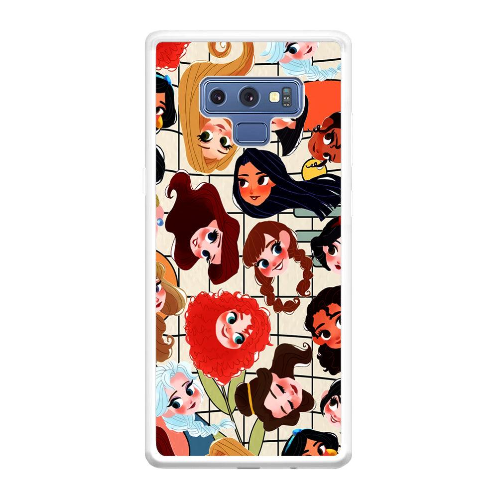 Princess of Disney Sweet Smile Samsung Galaxy Note 9 Case-Oxvistore