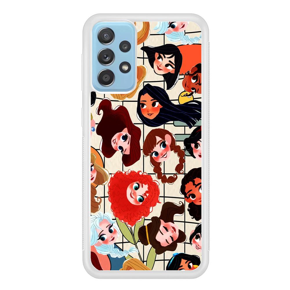 Princess of Disney Sweet Smile Samsung Galaxy A52 Case-Oxvistore