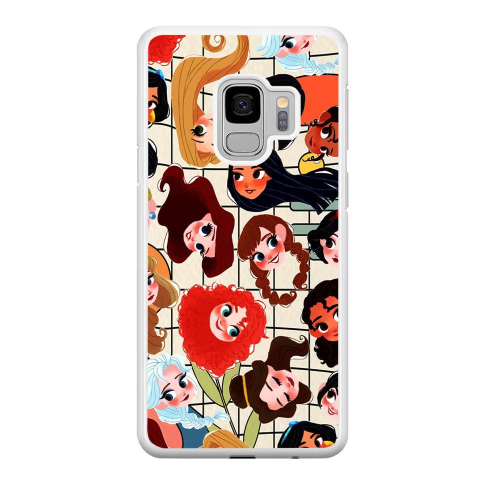 Princess of Disney Sweet Smile Samsung Galaxy S9 Case-Oxvistore