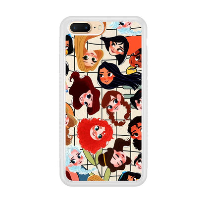 Princess of Disney Sweet Smile iPhone 8 Plus Case-Oxvistore