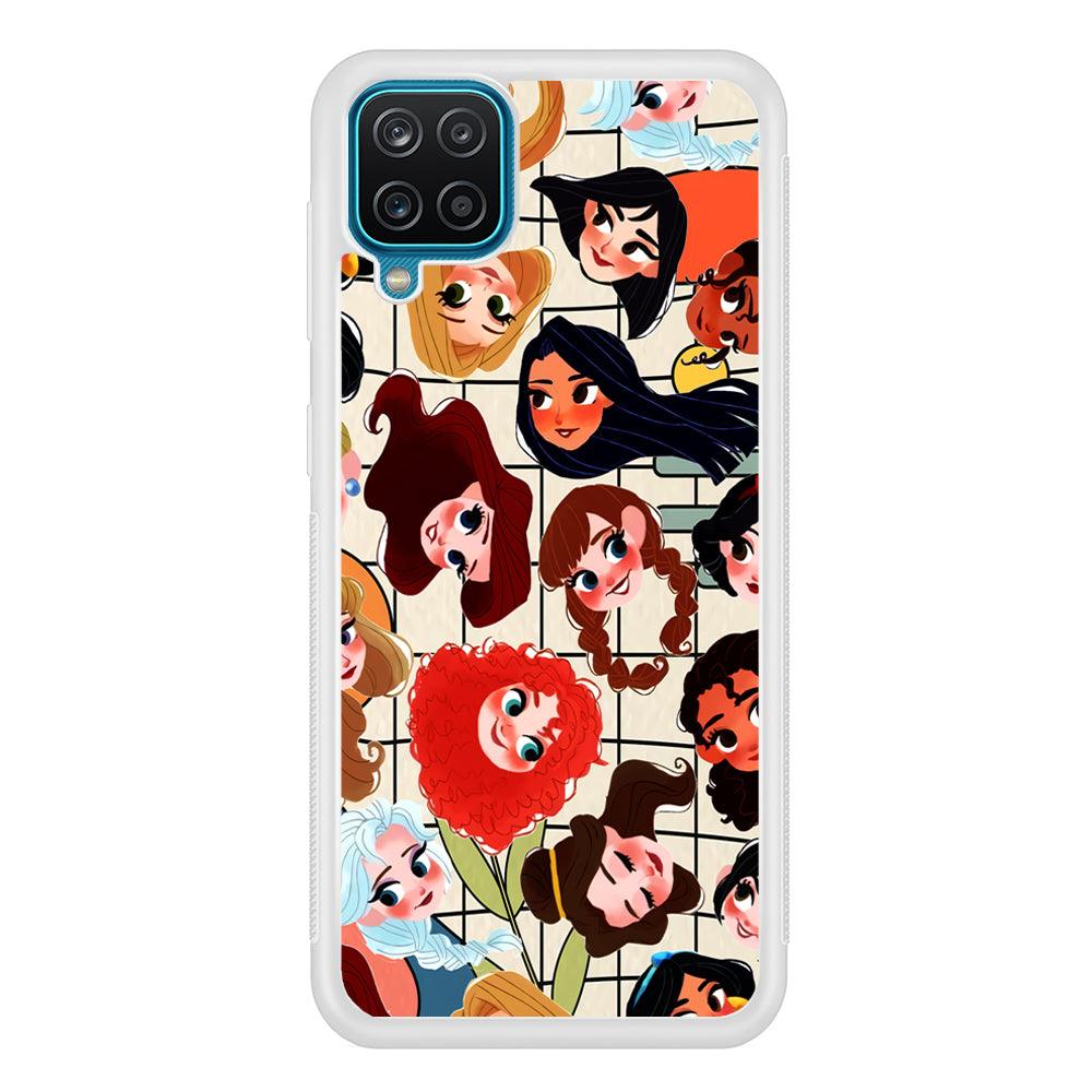 Princess of Disney Sweet Smile Samsung Galaxy A12 Case-Oxvistore