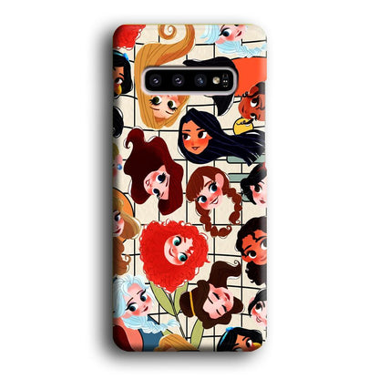 Princess of Disney Sweet Smile Samsung Galaxy S10 Plus Case-Oxvistore