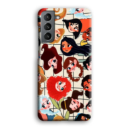 Princess of Disney Sweet Smile Samsung Galaxy S21 Plus Case-Oxvistore