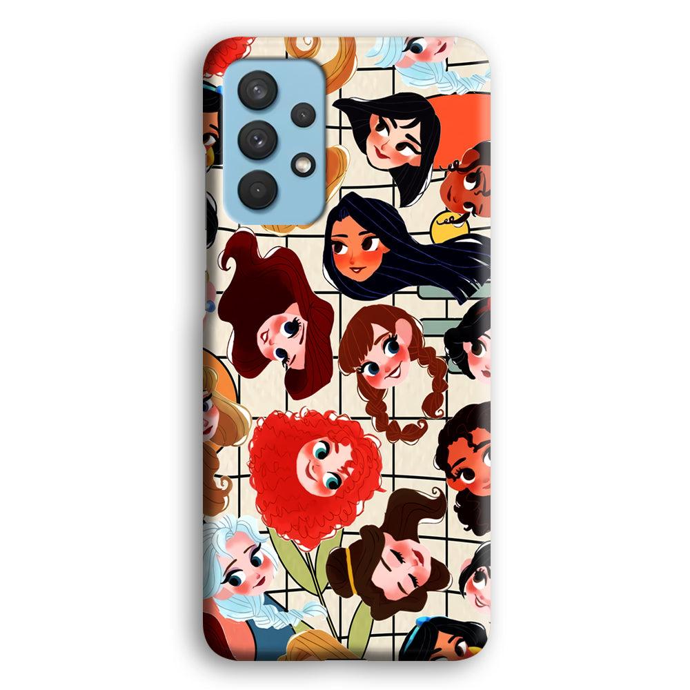 Princess of Disney Sweet Smile Samsung Galaxy A32 Case-Oxvistore