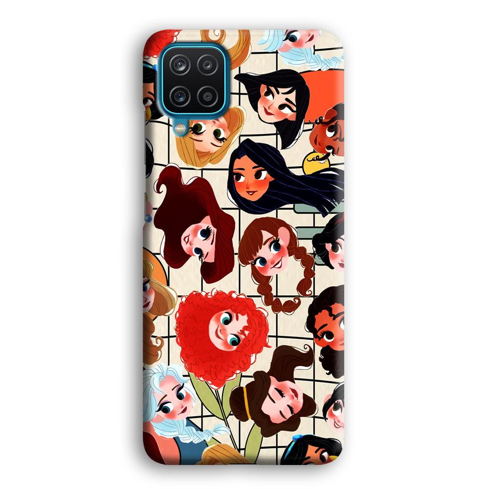 Princess of Disney Sweet Smile Samsung Galaxy A12 Case-Oxvistore