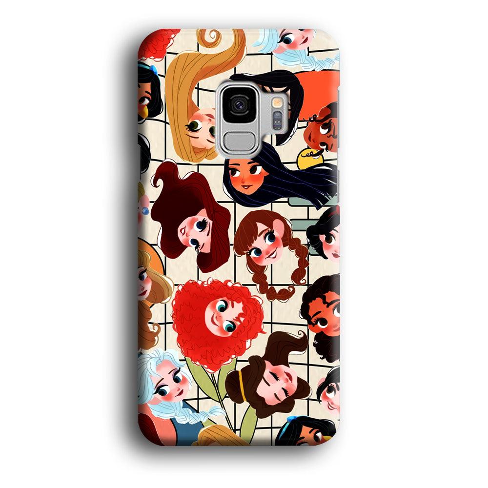 Princess of Disney Sweet Smile Samsung Galaxy S9 Case-Oxvistore