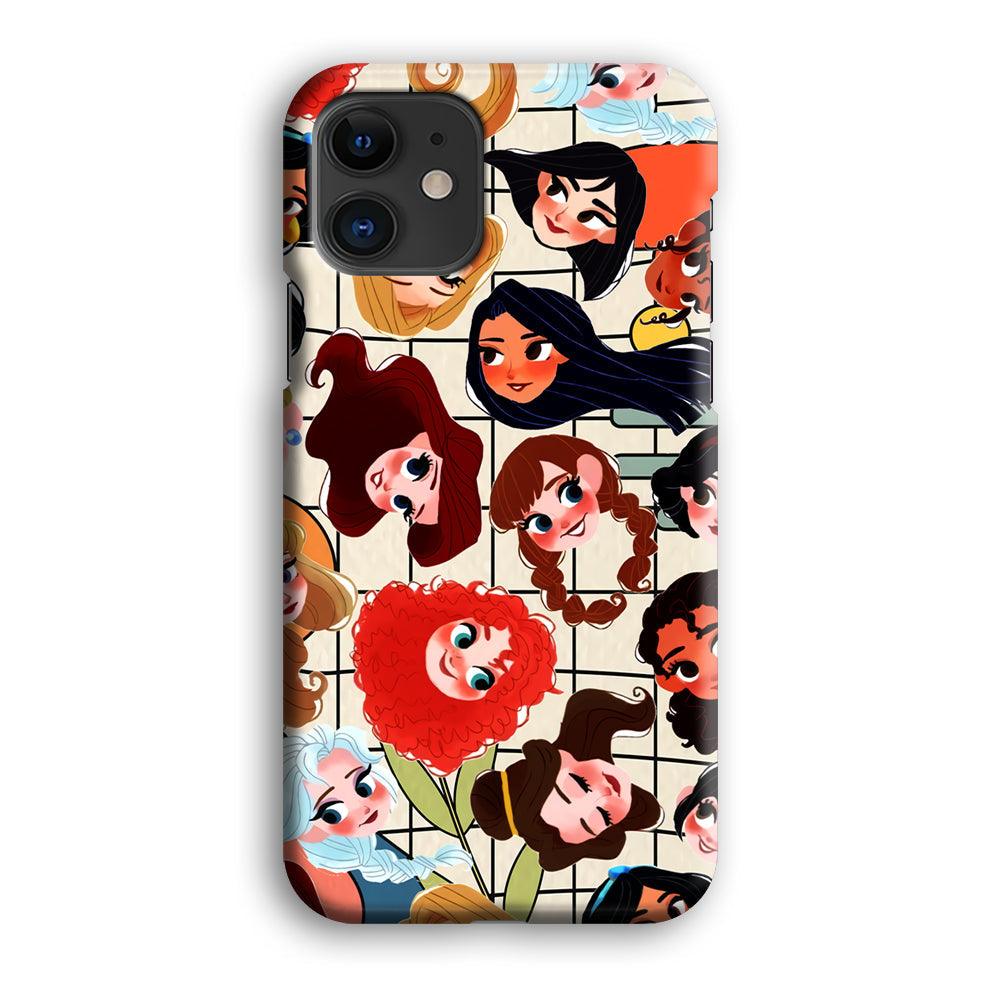 Princess of Disney Sweet Smile iPhone 12 Case-Oxvistore