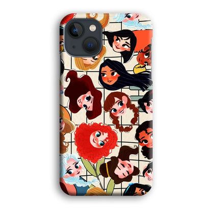 Princess of Disney Sweet Smile iPhone 15 Plus Case-Oxvistore