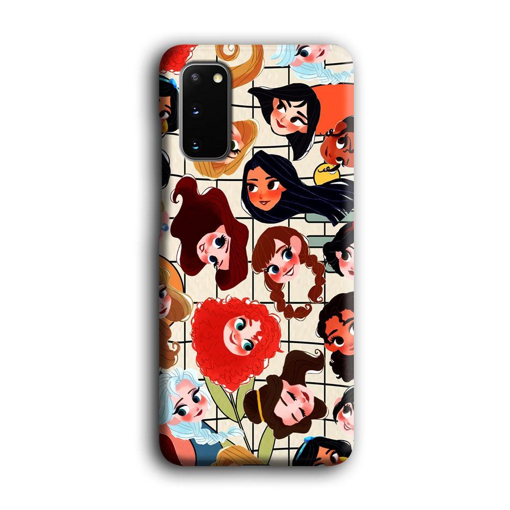 Princess of Disney Sweet Smile Samsung Galaxy S20 Case-Oxvistore