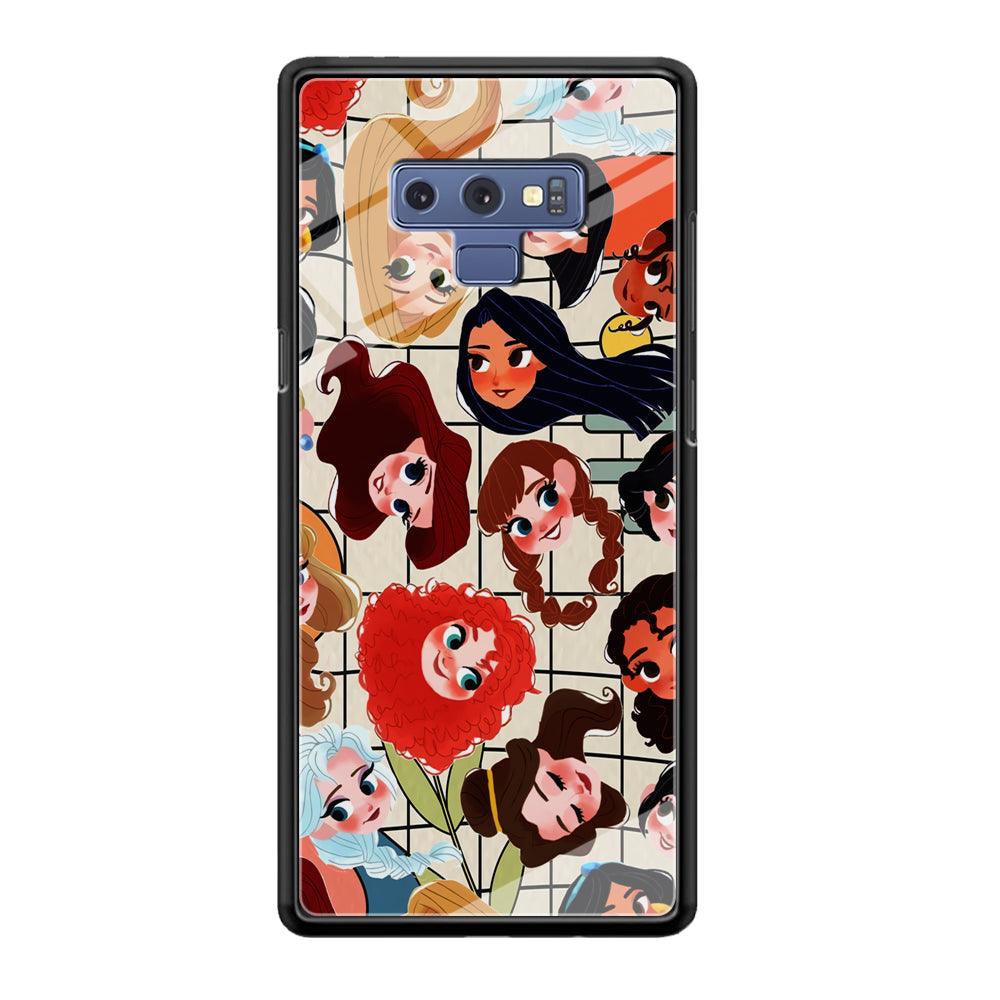 Princess of Disney Sweet Smile Samsung Galaxy Note 9 Case-Oxvistore