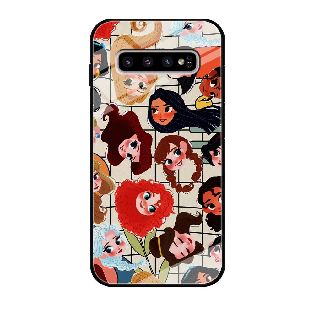 Princess of Disney Sweet Smile Samsung Galaxy S10 Case-Oxvistore