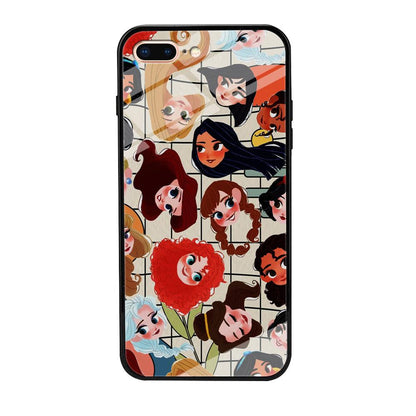 Princess of Disney Sweet Smile iPhone 8 Plus Case-Oxvistore