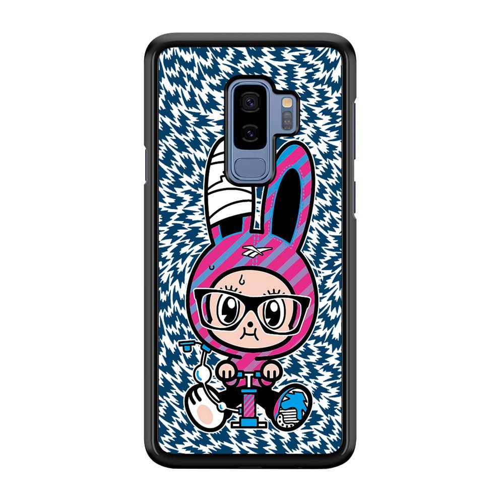 Pump Up and Rise Again Samsung Galaxy S9 Plus Case-Rubber Black (2D Case)-Oxvistore