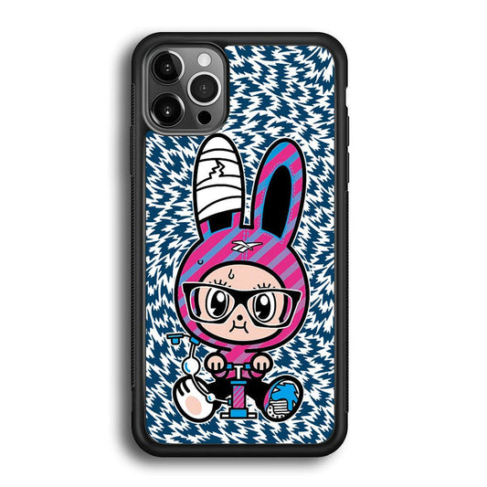 Pump Up and Rise Again iPhone 12 Pro Case-Rubber White (2D Case)-Oxvistore