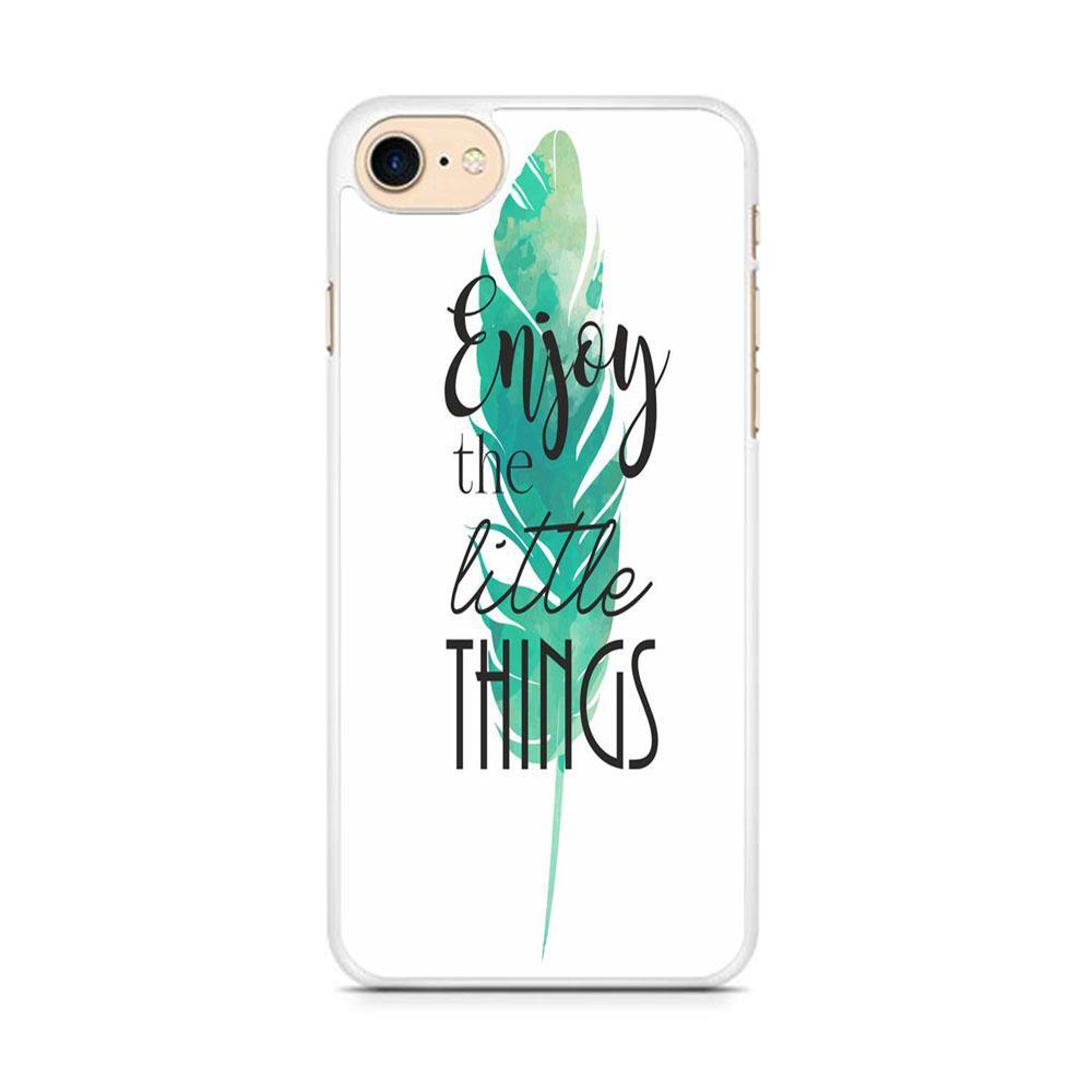 Quote Just Little Things iPhone 8 Case-Oxvistore