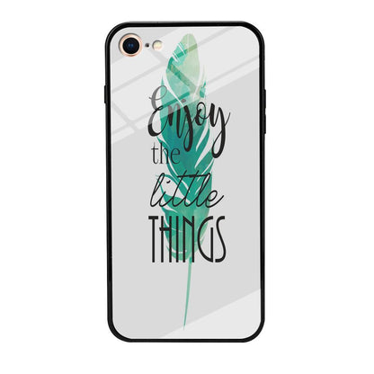 Quote Just Little Things iPhone 8 Case-Oxvistore