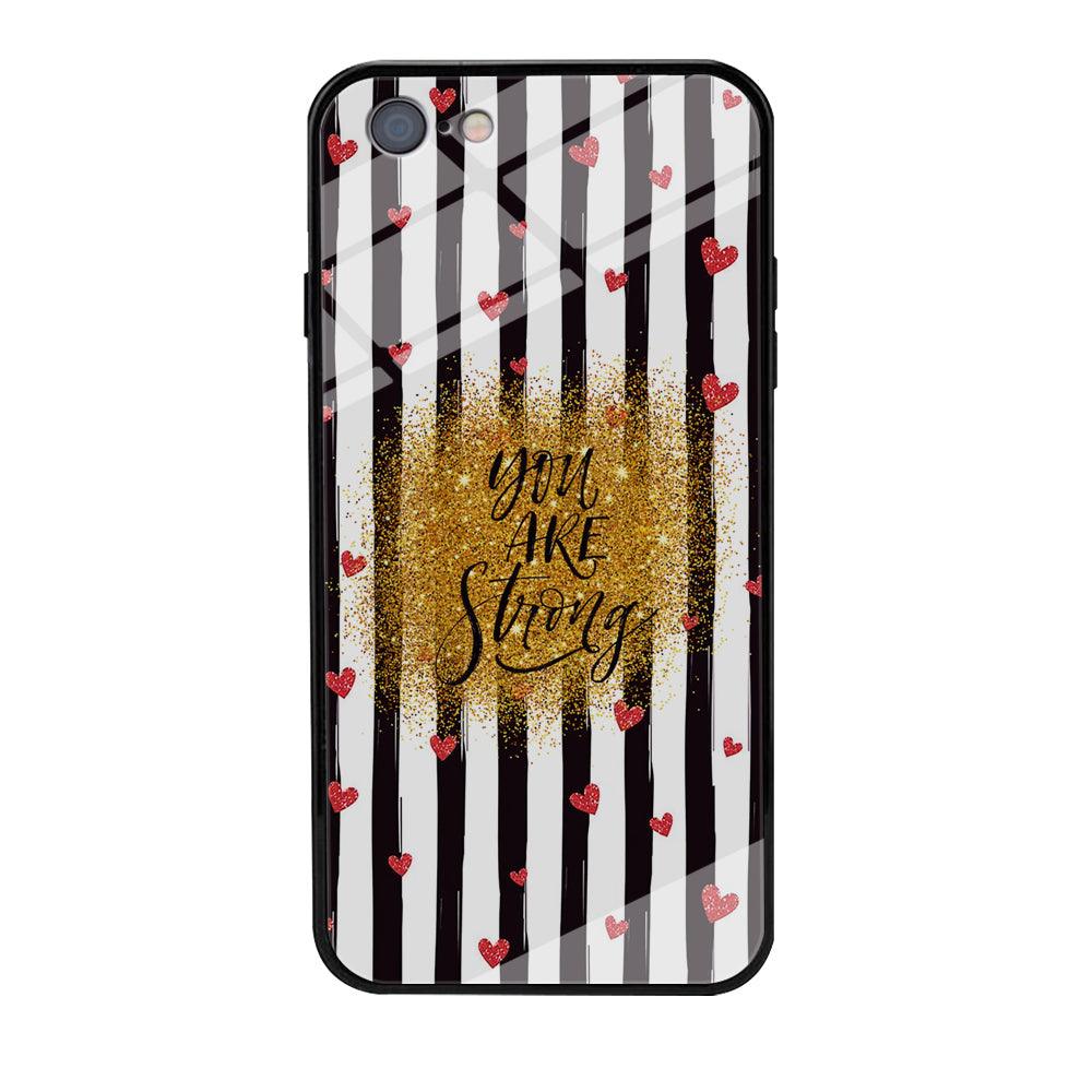 Quote Love of Strong Society iPhone 6 Plus | 6s Plus Case-Oxvistore