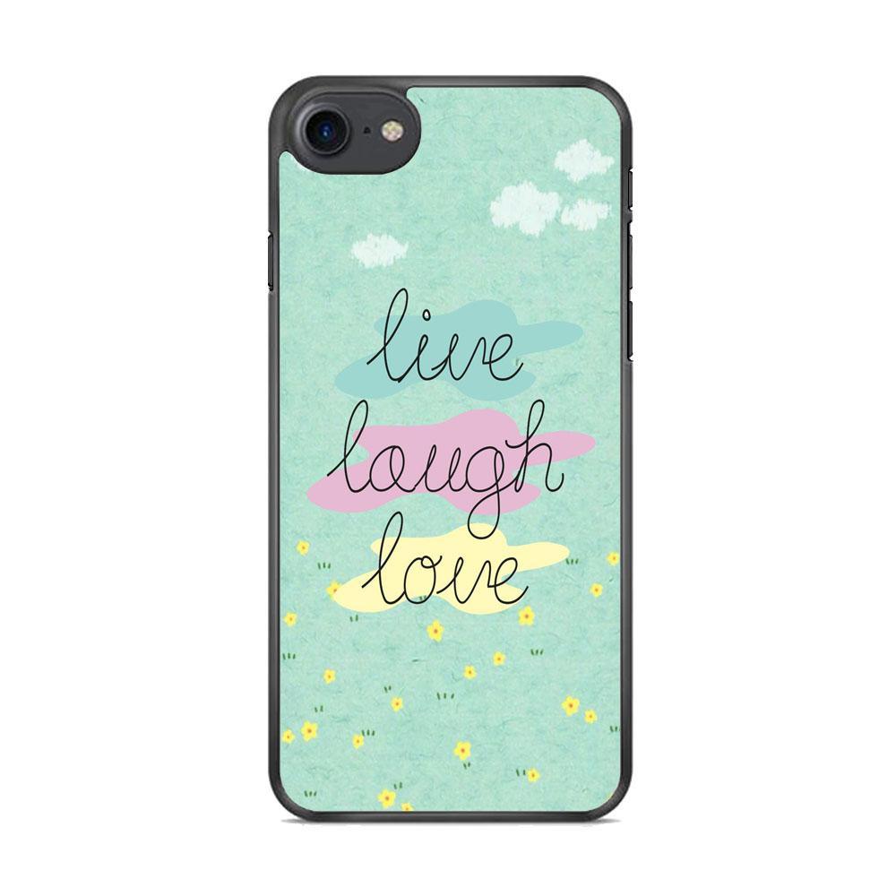 Quote Make it Habbit iPhone 7 Case-Rubber Black (2D Case)-Oxvistore