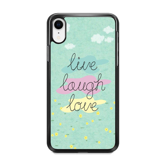 Quote Make it Habbit iPhone XR Case-Rubber Black (2D Case)-Oxvistore