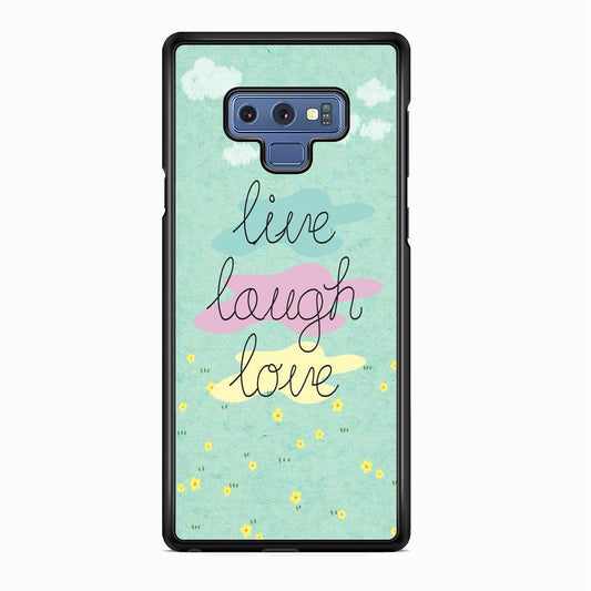 Quote Make it Habbit Samsung Galaxy Note 9 Case-Rubber Black (2D Case)-Oxvistore