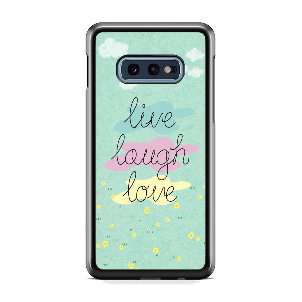 Quote Make it Habbit Samsung Galaxy S10E Case-Rubber Black (2D Case)-Oxvistore