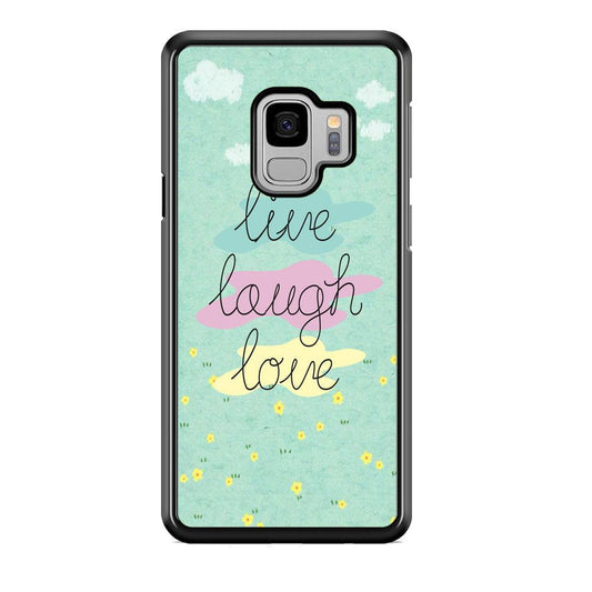 Quote Make it Habbit Samsung Galaxy S9 Case-Rubber Black (2D Case)-Oxvistore