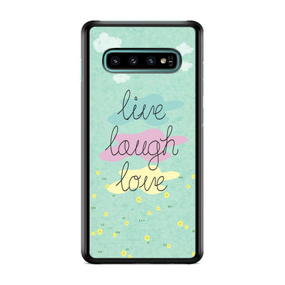 Quote Make it Habbit Samsung Galaxy S10 Case-Oxvistore