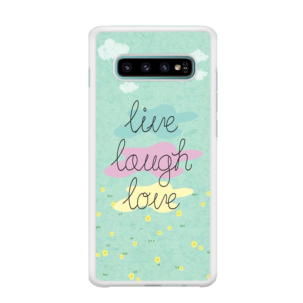 Quote Make it Habbit Samsung Galaxy S10 Case-Oxvistore