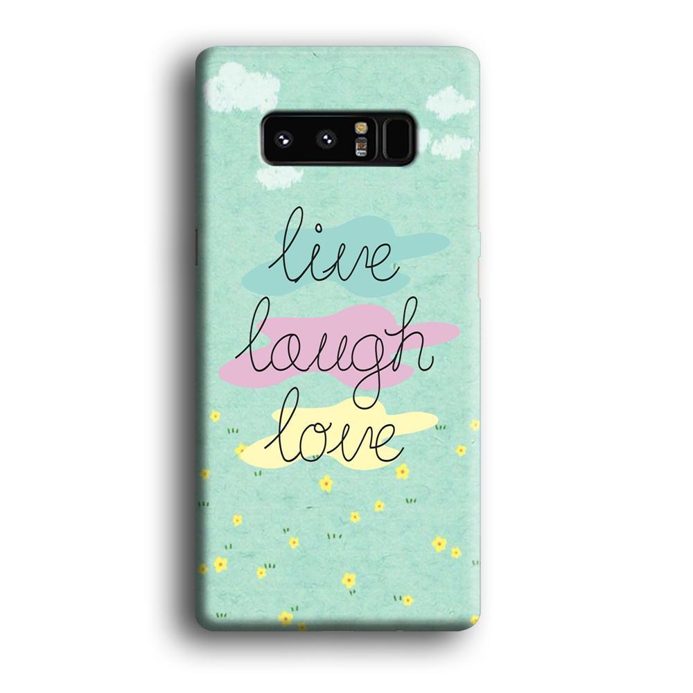 Quote Make it Habbit Samsung Galaxy Note 8 Case-Oxvistore