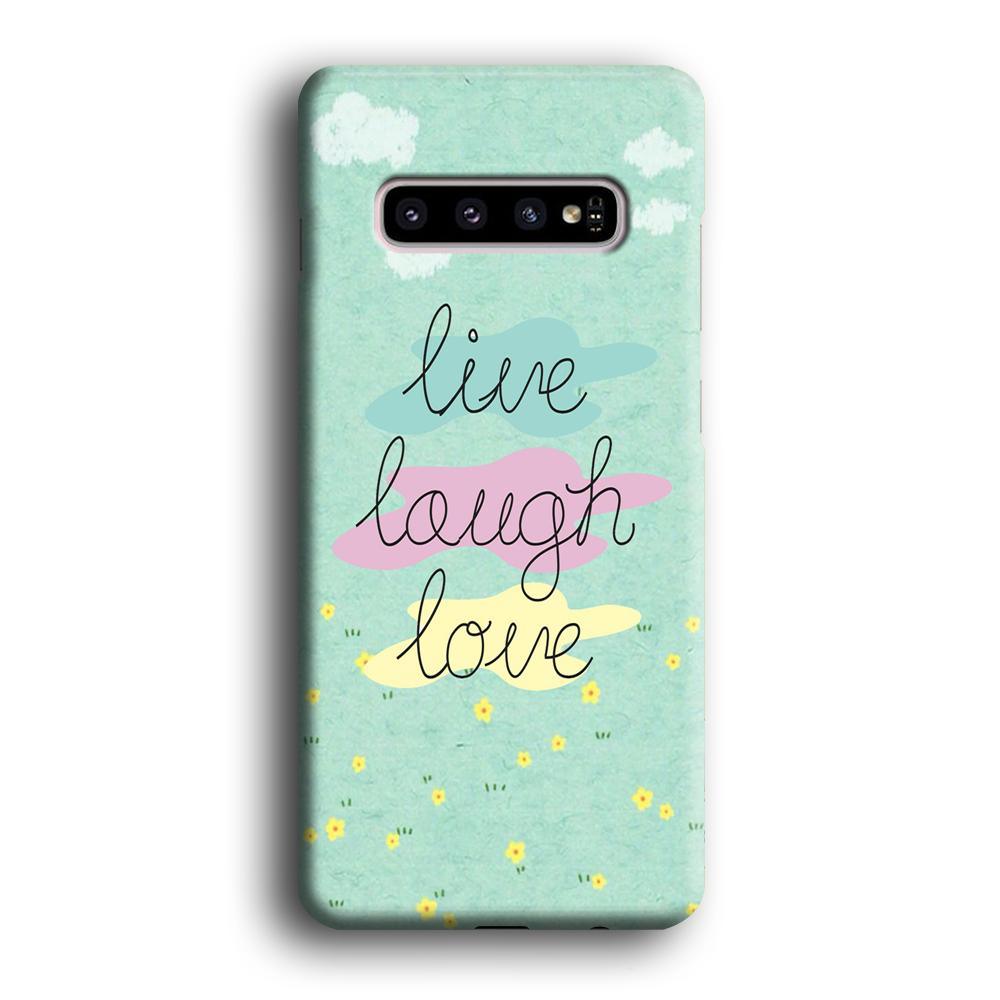 Quote Make it Habbit Samsung Galaxy S10 Case-Oxvistore