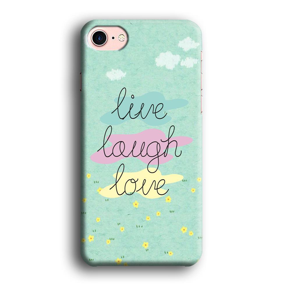 Quote Make it Habbit iPhone 8 Case-Oxvistore