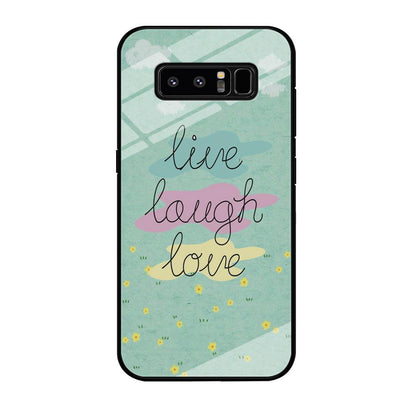 Quote Make it Habbit Samsung Galaxy Note 8 Case-Oxvistore