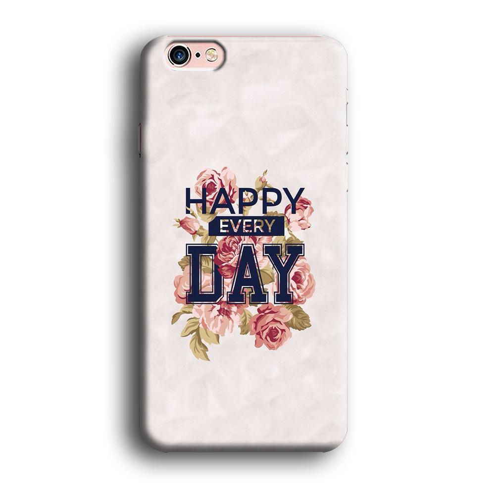 Quote Simple Happiness iPhone 6 | 6s Case-Oxvistore