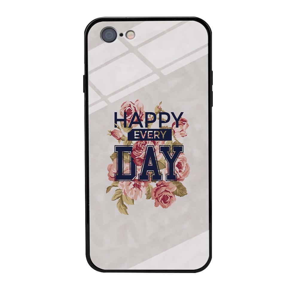 Quote Simple Happiness iPhone 6 | 6s Case-Oxvistore