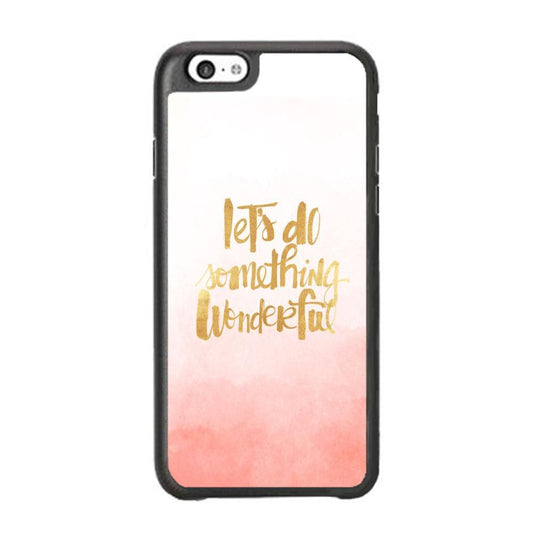 Quote Starting from Small Things iPhone 6 Plus | 6s Plus Case-Rubber Black (2D Case)-Oxvistore