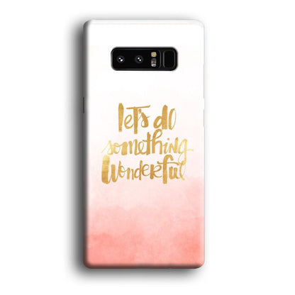 Quote Starting from Small Things Samsung Galaxy Note 8 Case-Oxvistore