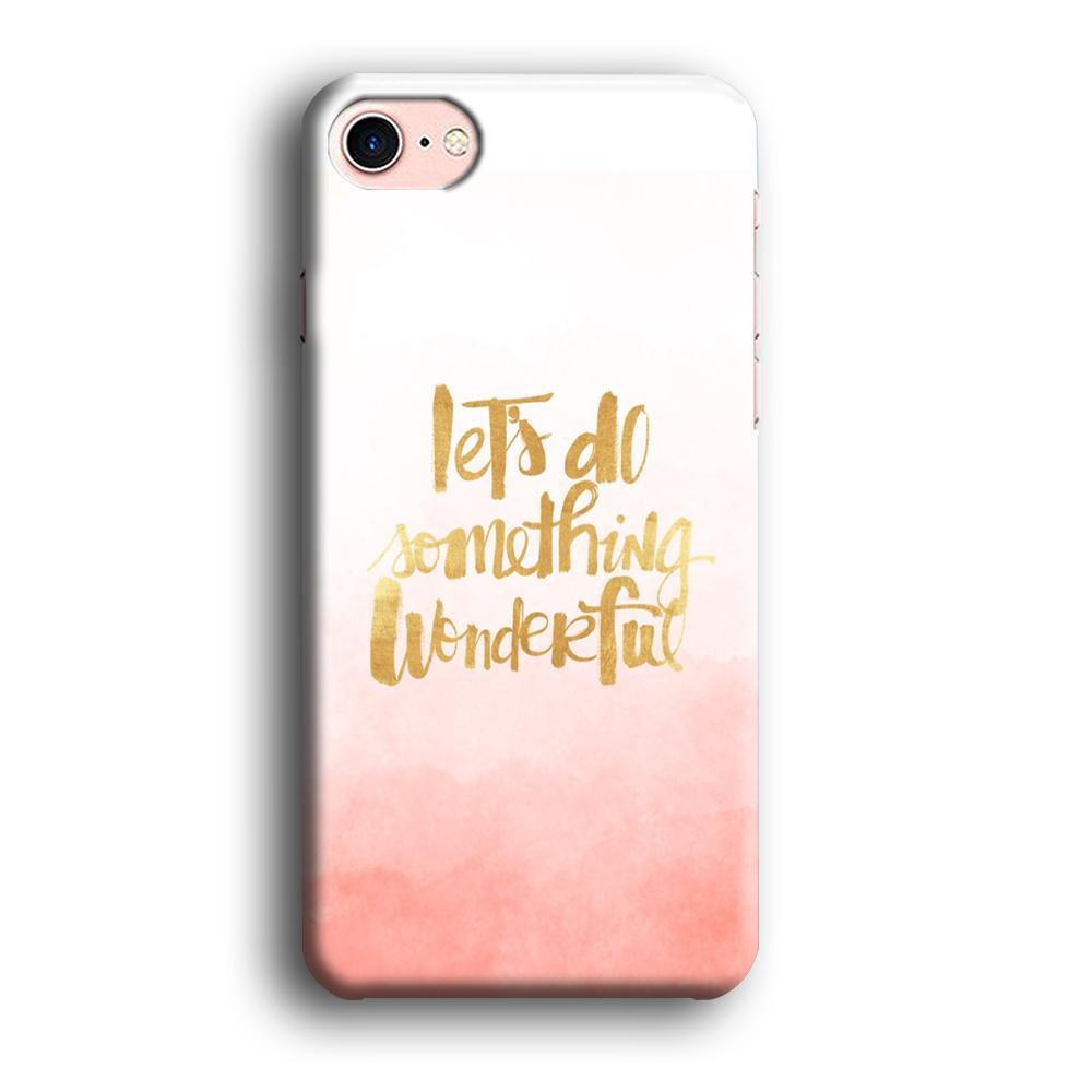 Quote Starting from Small Things iPhone 8 Case-Oxvistore