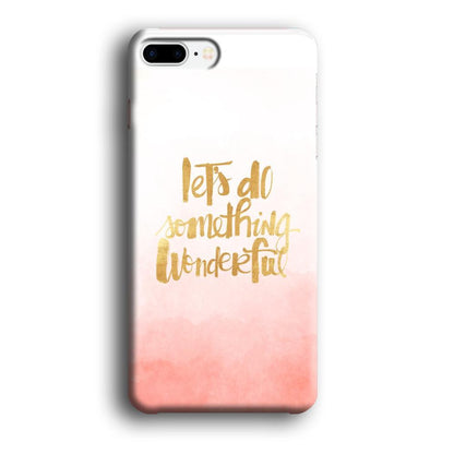 Quote Starting from Small Things iPhone 8 Plus Case-Oxvistore