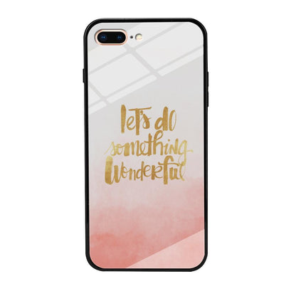 Quote Starting from Small Things iPhone 8 Plus Case-Oxvistore