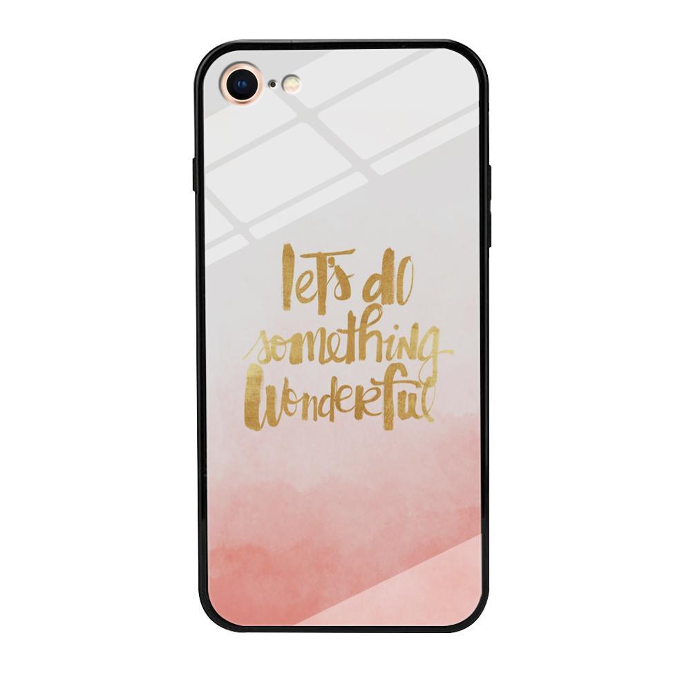 Quote Starting from Small Things iPhone 8 Case-Oxvistore