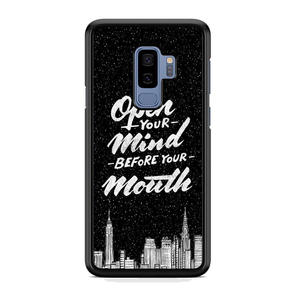 Quote The Awesome One Samsung Galaxy S9 Plus Case-Rubber Black (2D Case)-Oxvistore