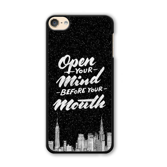 Quote The Awesome One iPod Touch 6 Case-Plastic Black (2D Case)-Oxvistore