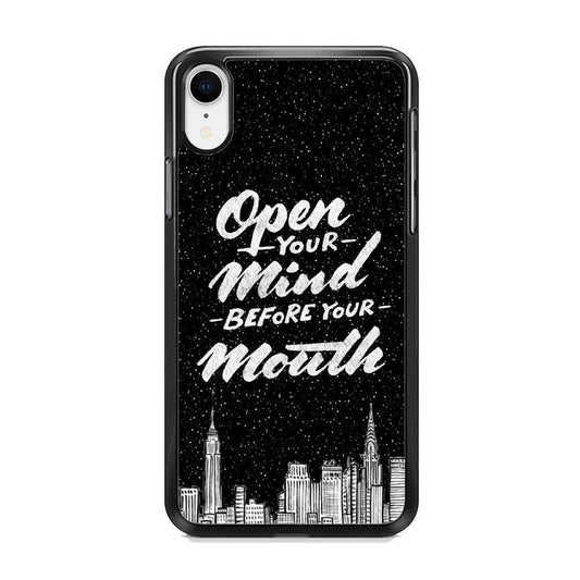 Quote The Awesome One iPhone XR Case-Rubber Black (2D Case)-Oxvistore