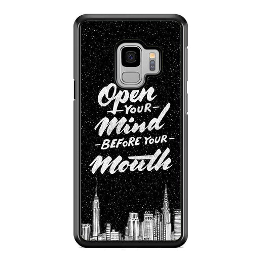 Quote The Awesome One Samsung Galaxy S9 Case-Rubber Black (2D Case)-Oxvistore