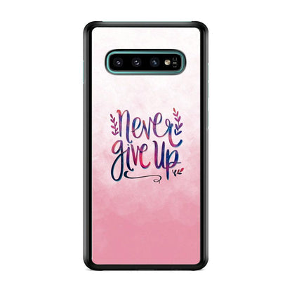 Quotes Pink Life Samsung Galaxy S10 Case-Oxvistore