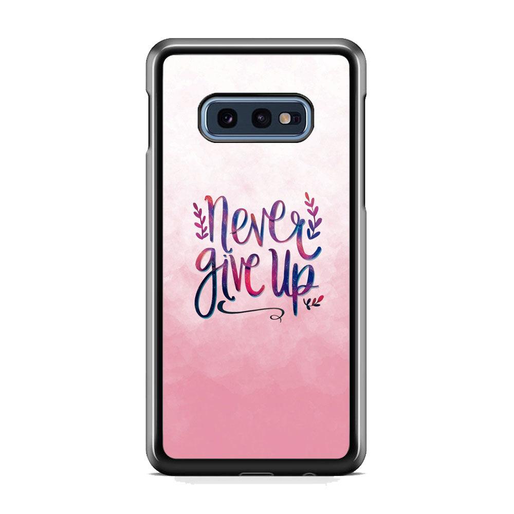 Quotes Pink Life Samsung Galaxy S10E Case-Oxvistore