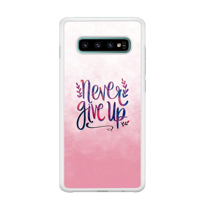 Quotes Pink Life Samsung Galaxy S10 Plus Case-Oxvistore