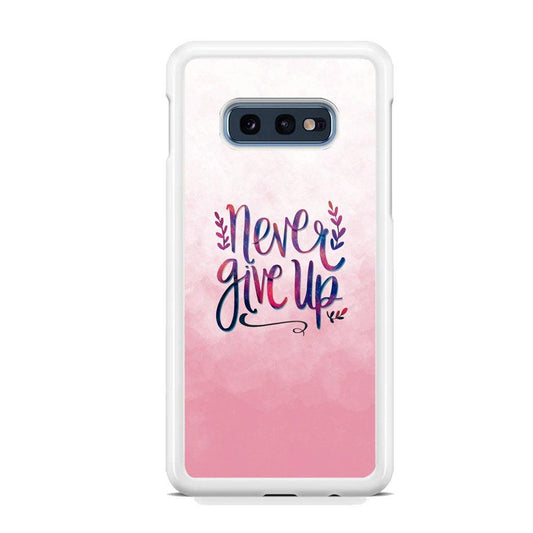 Quotes Pink Life Samsung Galaxy S10E Case-Oxvistore